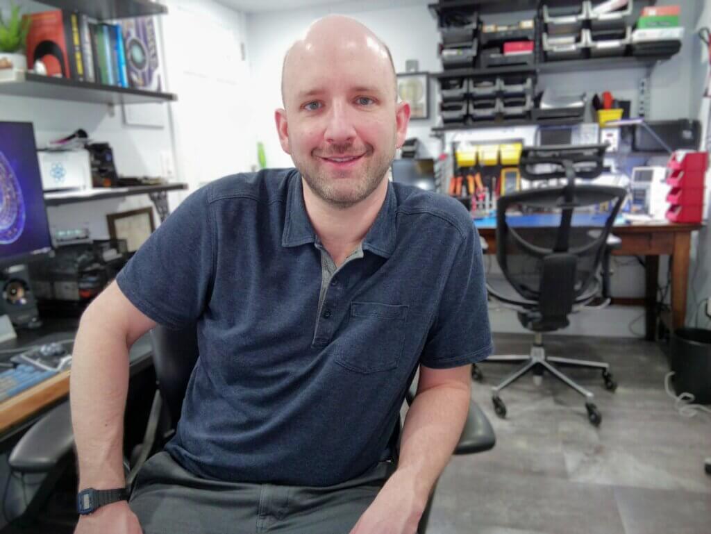 Photo of Adam Casto, proprietor of Iptic Solutions